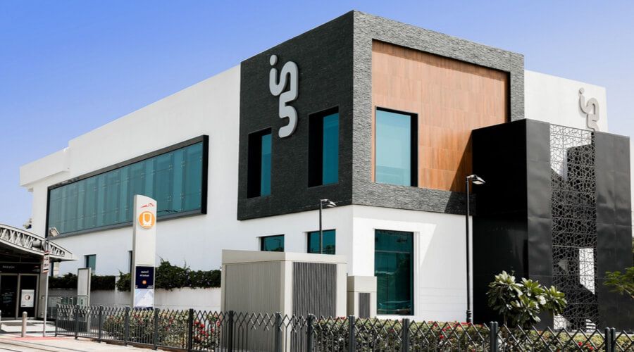 IN5 Technology innovation hub building in Dubai — UAE's largest startup incubator