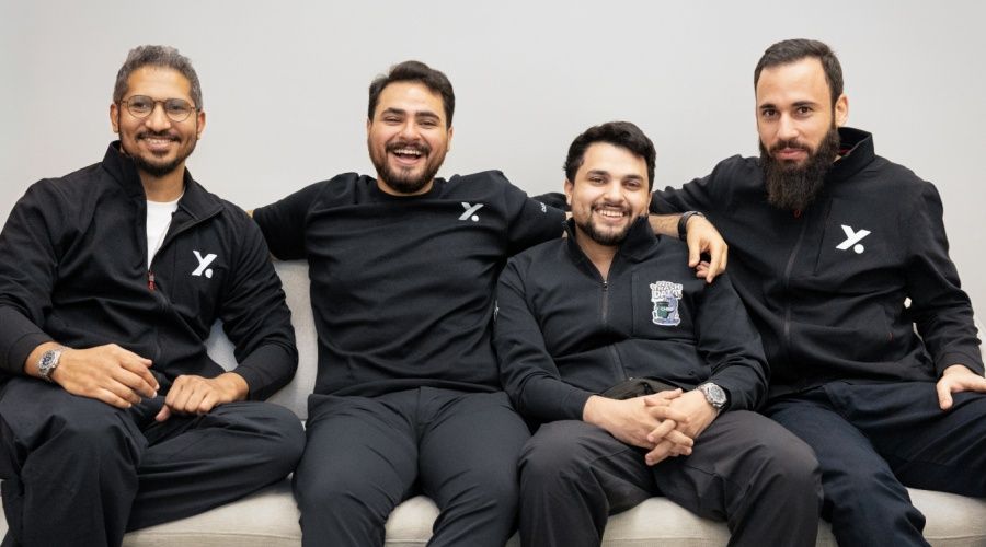 CNTXT AI founding team at the launch of Munsit, their Arabic speech-to-text model